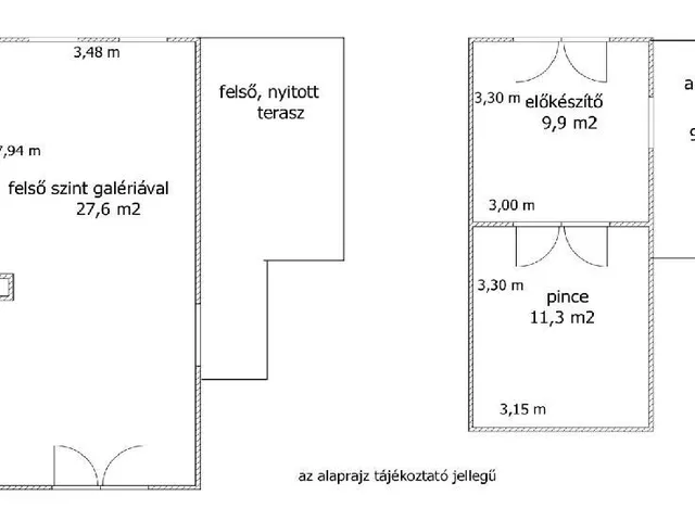 Eladó üdülő és hétvégi ház Pécsely 48 nm