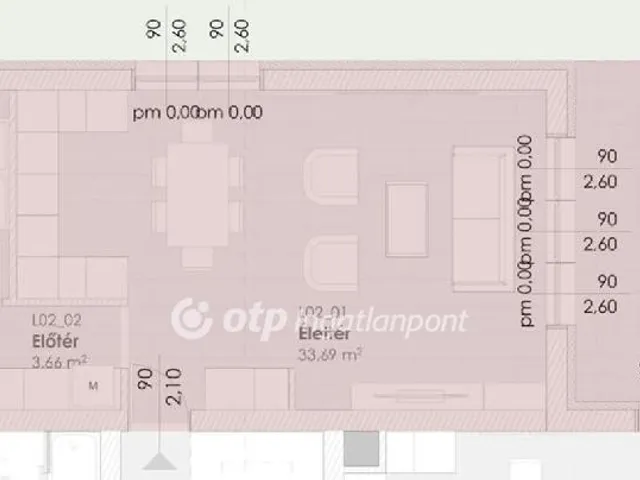 Eladó lakás Balatonalmádi 52 nm