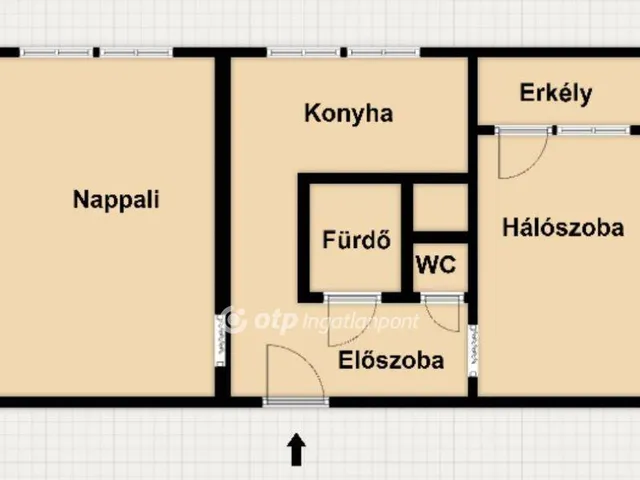 Eladó lakás Pétfürdő 47 nm