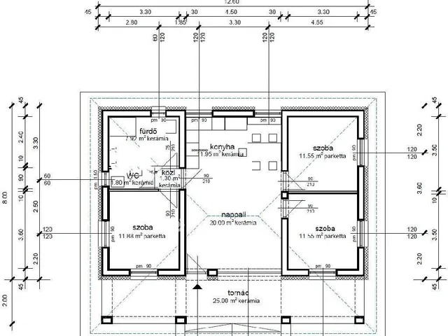 Eladó üdülő és hétvégi ház Balatonakarattya 126 nm