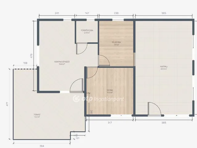 Eladó üdülő és hétvégi ház Balatonkenese 58 nm