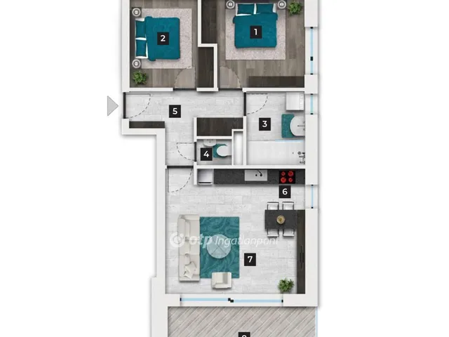 Eladó üdülő és hétvégi ház Balatonfűzfő 62 nm