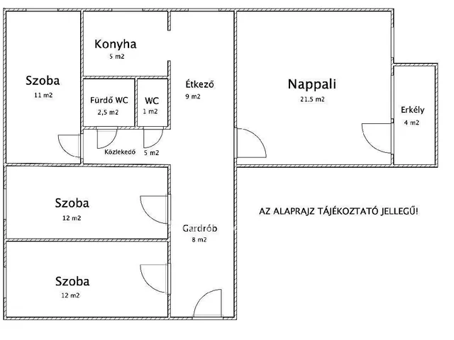 Eladó lakás Ajka 87 nm