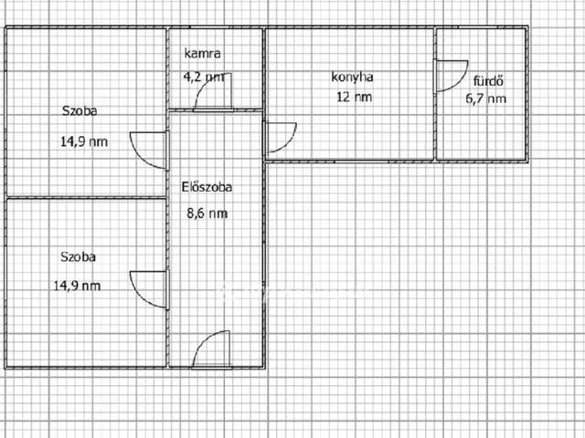 Eladó ház Kisapáti 61 nm