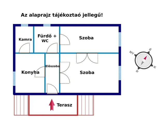 Eladó ház Szolnok 55 nm