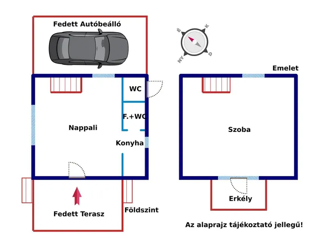 Eladó ház Tápiószentmárton 57 nm