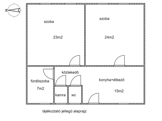 Eladó ház Nagykanizsa 74 nm