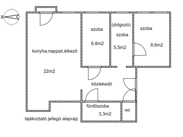 Eladó lakás Nagykanizsa 50 nm