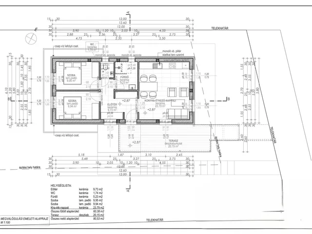 Eladó lakás Nemesbük 65 nm