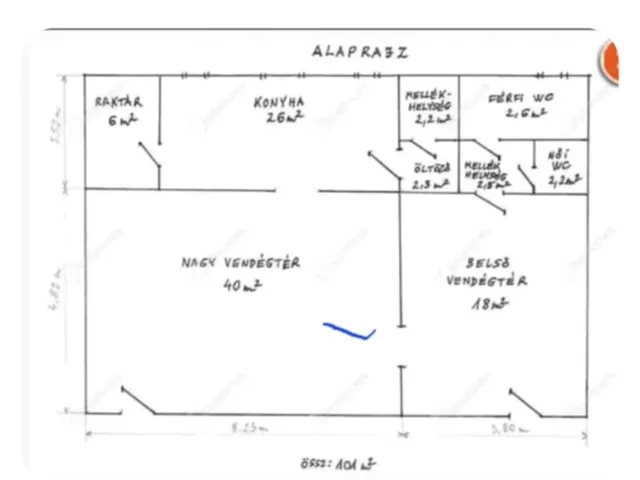 Eladó kereskedelmi és ipari ingatlan Gellénháza 101 nm