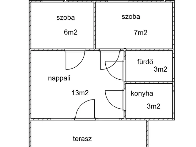 Eladó üdülő és hétvégi ház Balatonfenyves 48 nm