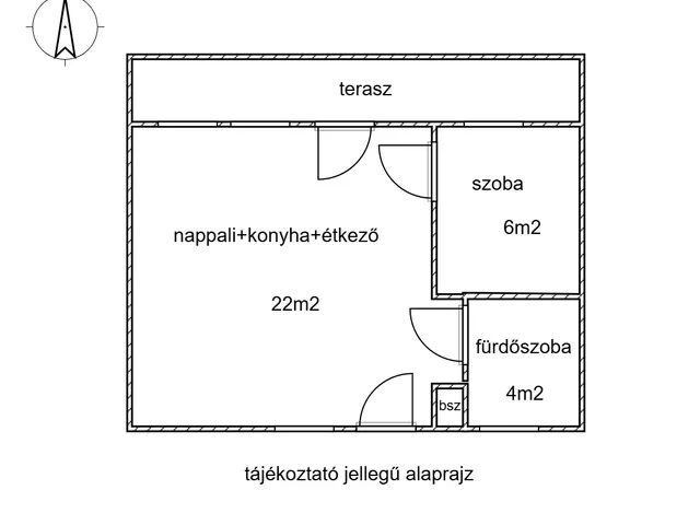 Eladó lakás Fonyód 34 nm