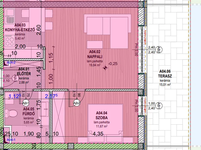 Eladó lakás Hévíz 46 nm