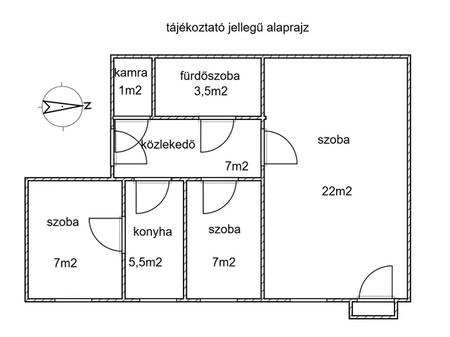 Eladó lakás Zalaegerszeg, Landorhegyi 50 nm