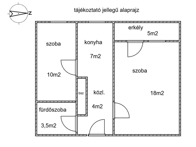 Eladó lakás Zalaegerszeg, Köztársaság 45 nm