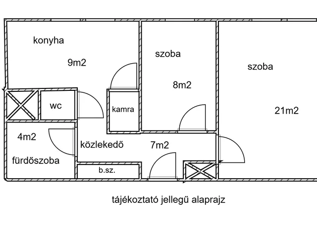 Eladó lakás Zalaegerszeg 50 nm