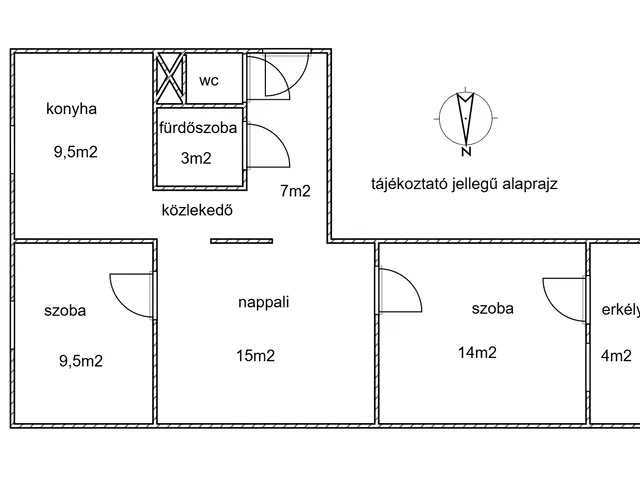 Eladó lakás Zalaegerszeg, Átalszegett 63 nm