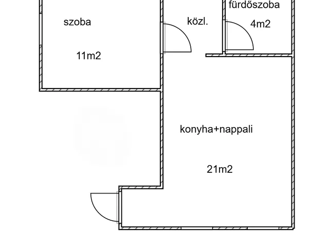 Eladó lakás Keszthely 38 nm