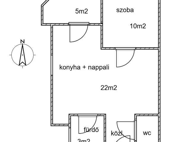Eladó lakás Kehidakustány 44 nm