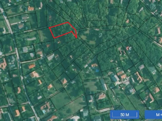 Eladó telek Ábrahámhegy 997 nm