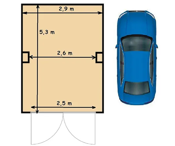 Eladó garázs Szeged, Belváros 16 nm