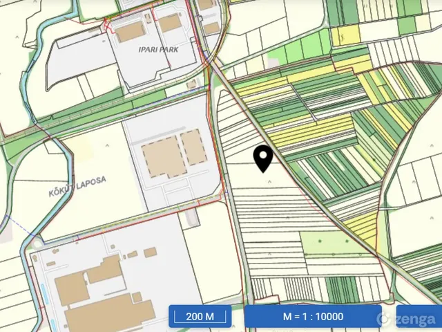 Eladó telek Gyöngyös, Déli iparterület, csonka jános utca 7 42200 nm