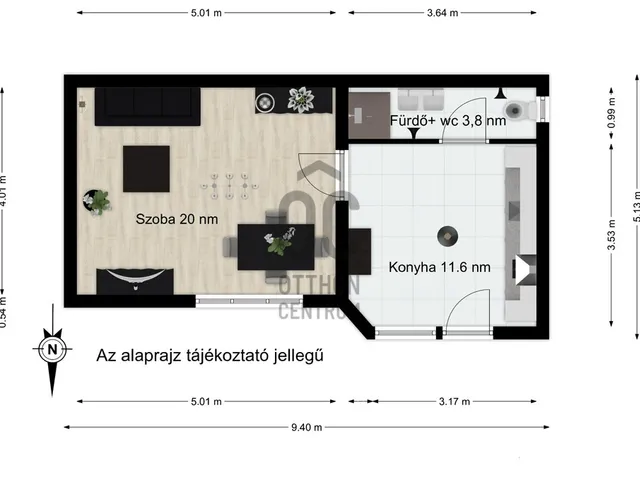 Eladó lakás Budapest XX. kerület, Pesterzsébet 35 nm