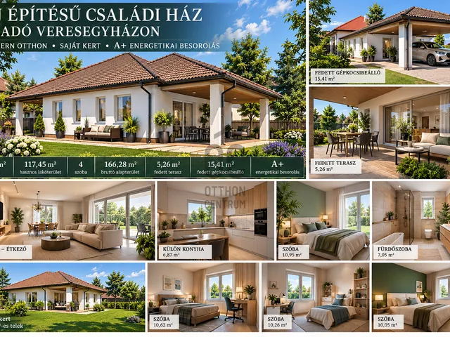 Eladó ház Veresegyház, Tópart 117 nm
