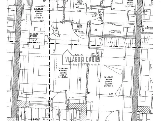 Eladó lakás Debrecen 45 nm
