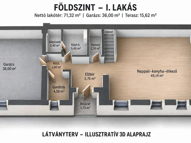 Eladó ház Debrecen, Pallag 134 nm