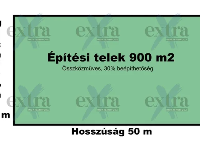 Eladó telek Szeged 900 nm