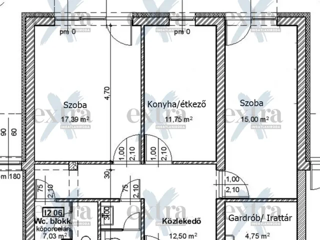 Kiadó lakás Szeged 72 nm