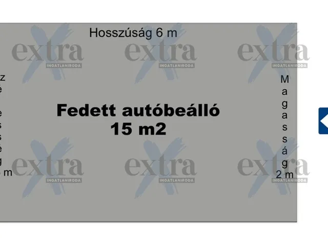 Kiadó garázs Szeged 15 nm