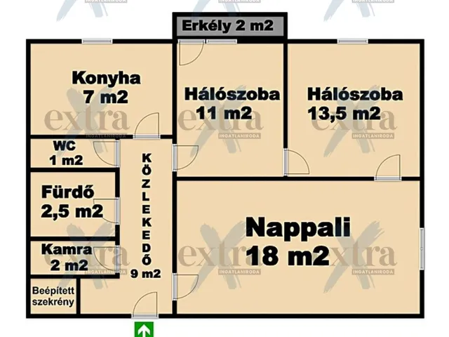 Eladó lakás Szeged 64 nm
