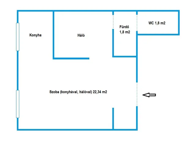 Eladó lakás Kaposvár, Belváros, Fő utca 26 nm