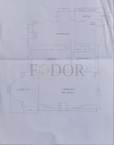 Eladó kereskedelmi és ipari ingatlan Budapest VI. kerület 102 nm