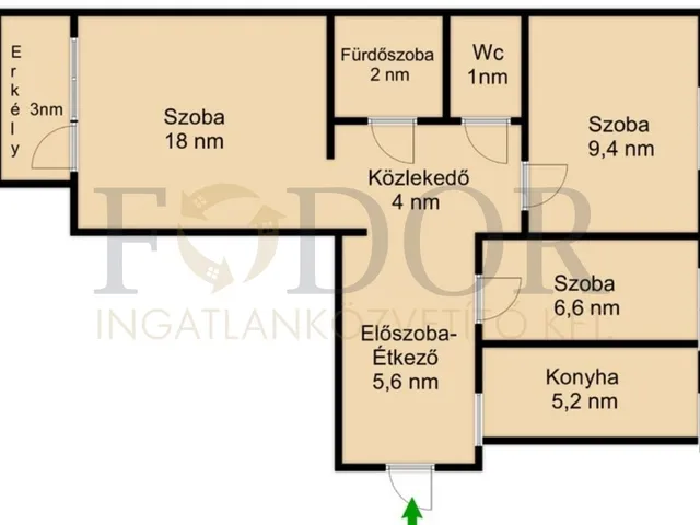 Eladó lakás Budapest XVIII. kerület 53 nm