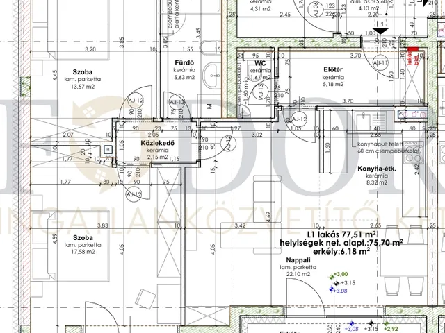 Eladó lakás Budapest XVIII. kerület, Bókaytelep 75 nm