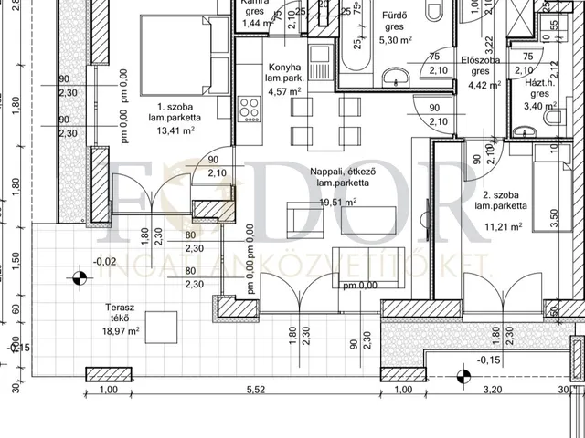Eladó lakás Gyömrő 63 nm