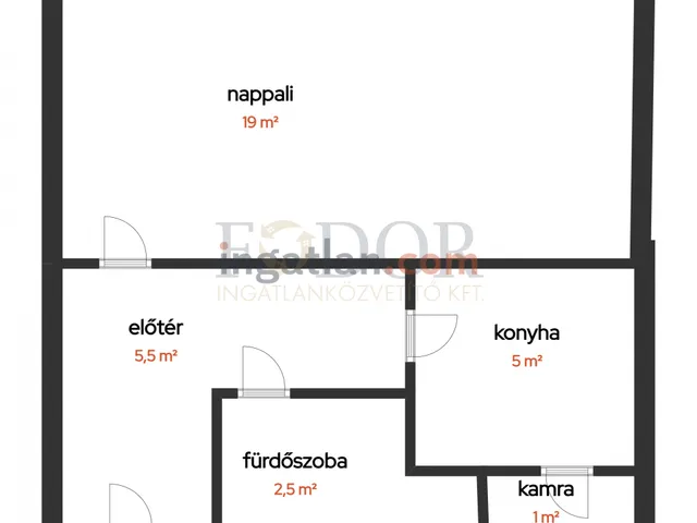 Eladó lakás Budapest IX. kerület 33 nm