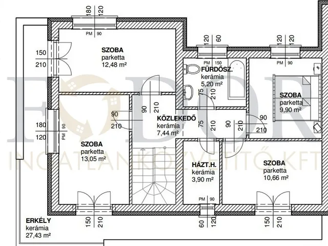 Eladó ház Budapest XVIII. kerület, Kossuth Ferenc-telep 129 nm