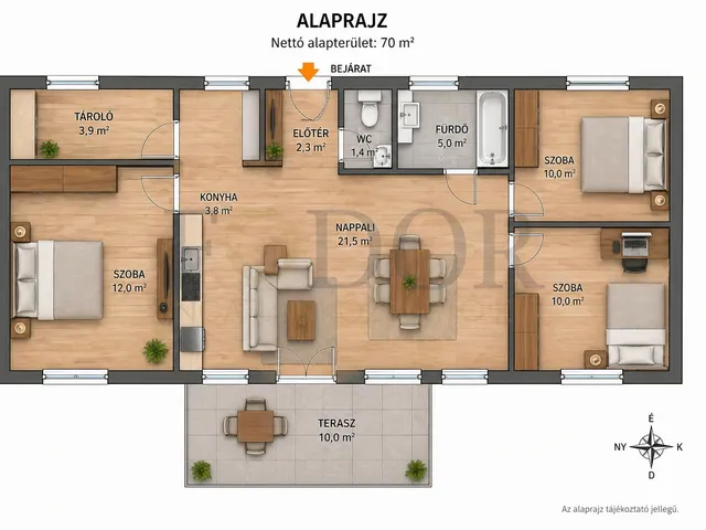 Eladó ház Tököl 70 nm