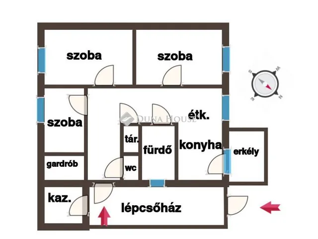 Eladó lakás Kiskőrös 70 nm
