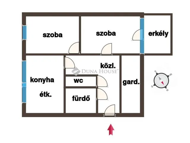 Eladó lakás Kecskemét 63 nm