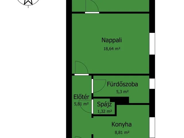 Eladó lakás Kazincbarcika 52 nm