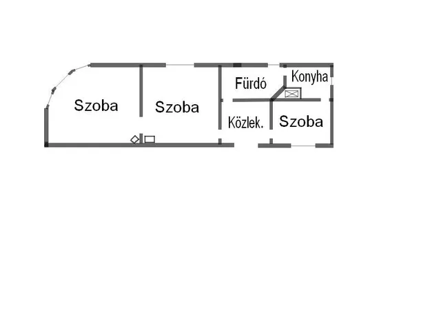 Eladó lakás Miskolc 60 nm