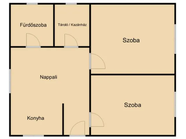 Eladó ház Taktaharkány 70 nm