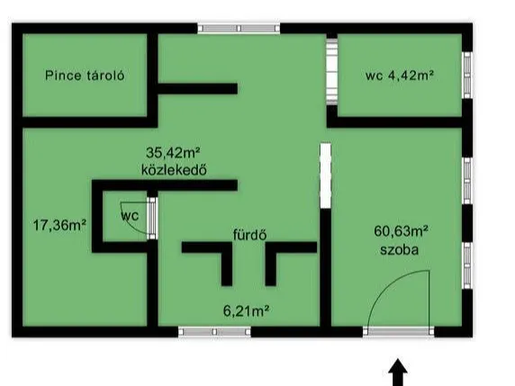 Eladó kereskedelmi és ipari ingatlan Méra 124 nm