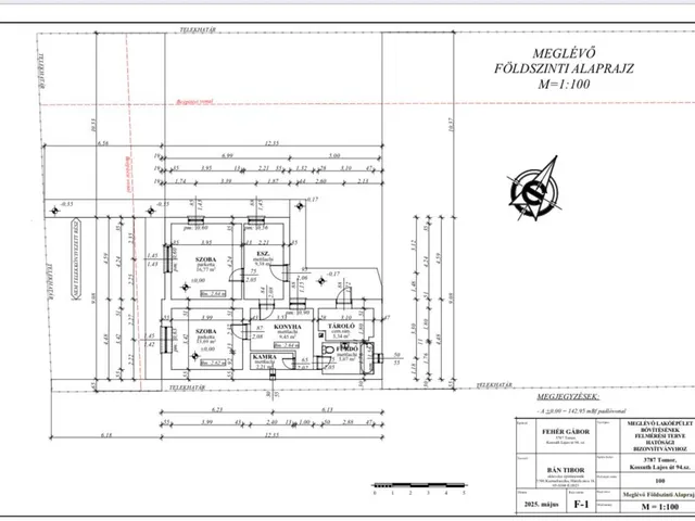 Eladó ház Tomor 62 nm