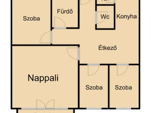 Eladó lakás Miskolc, Belváros 77 nm